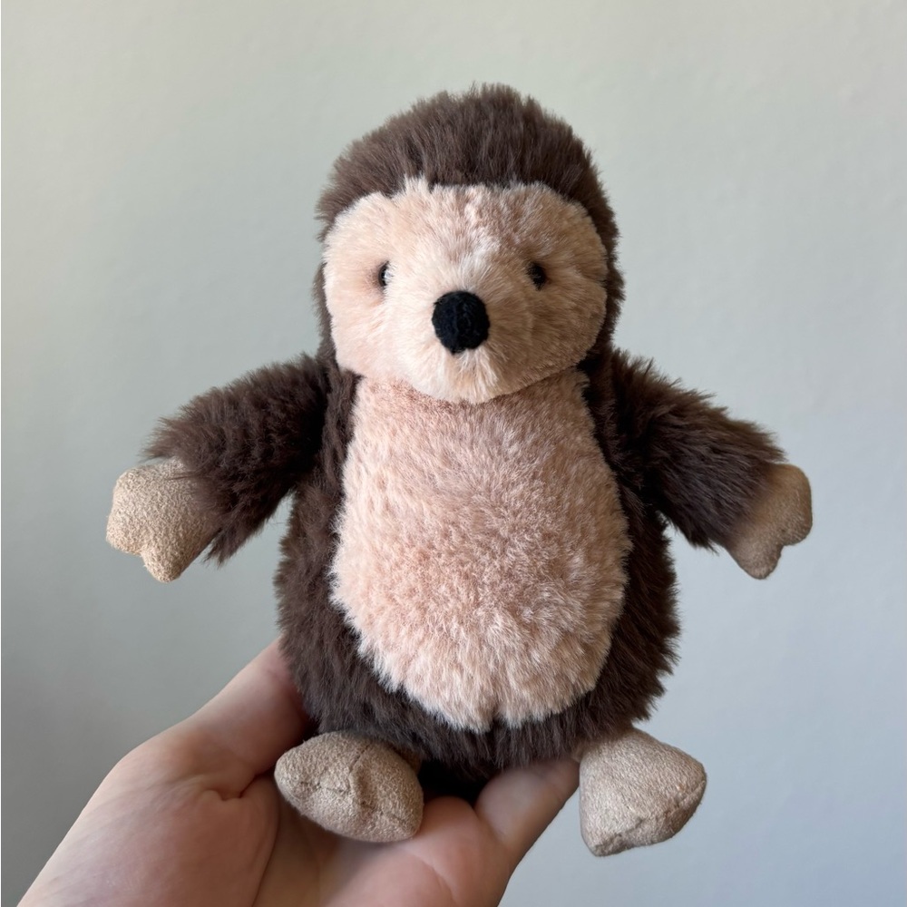 🦔 Jellycat Nippit Hedgehog Retired Plush Stuffed Animal Soft Toy
